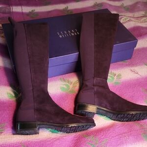 Stuart Weitzman Women's Purple Boots